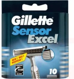 Gillette® Gillette Sensor Excel - 10 Stuks - Scheermesjes