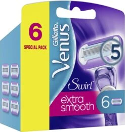 Gillette Venus Swirl Extra Glad Scheermesjes Vrouwen - 6 Stuks -Lichaamsverzorging Winkel 1136x1200 9