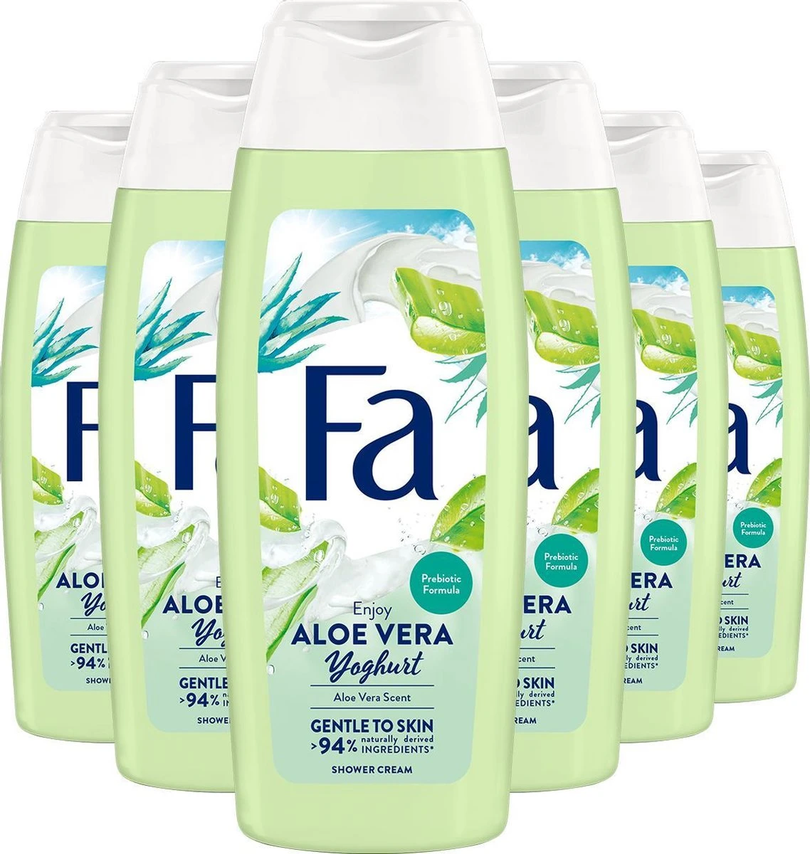 Fa Yoghurt Aloe Vera Douchegel 6x 250ml - Grootverpakking 3 Fa Yoghurt Aloe Vera Douchegel 6x 250ml - Grootverpakking