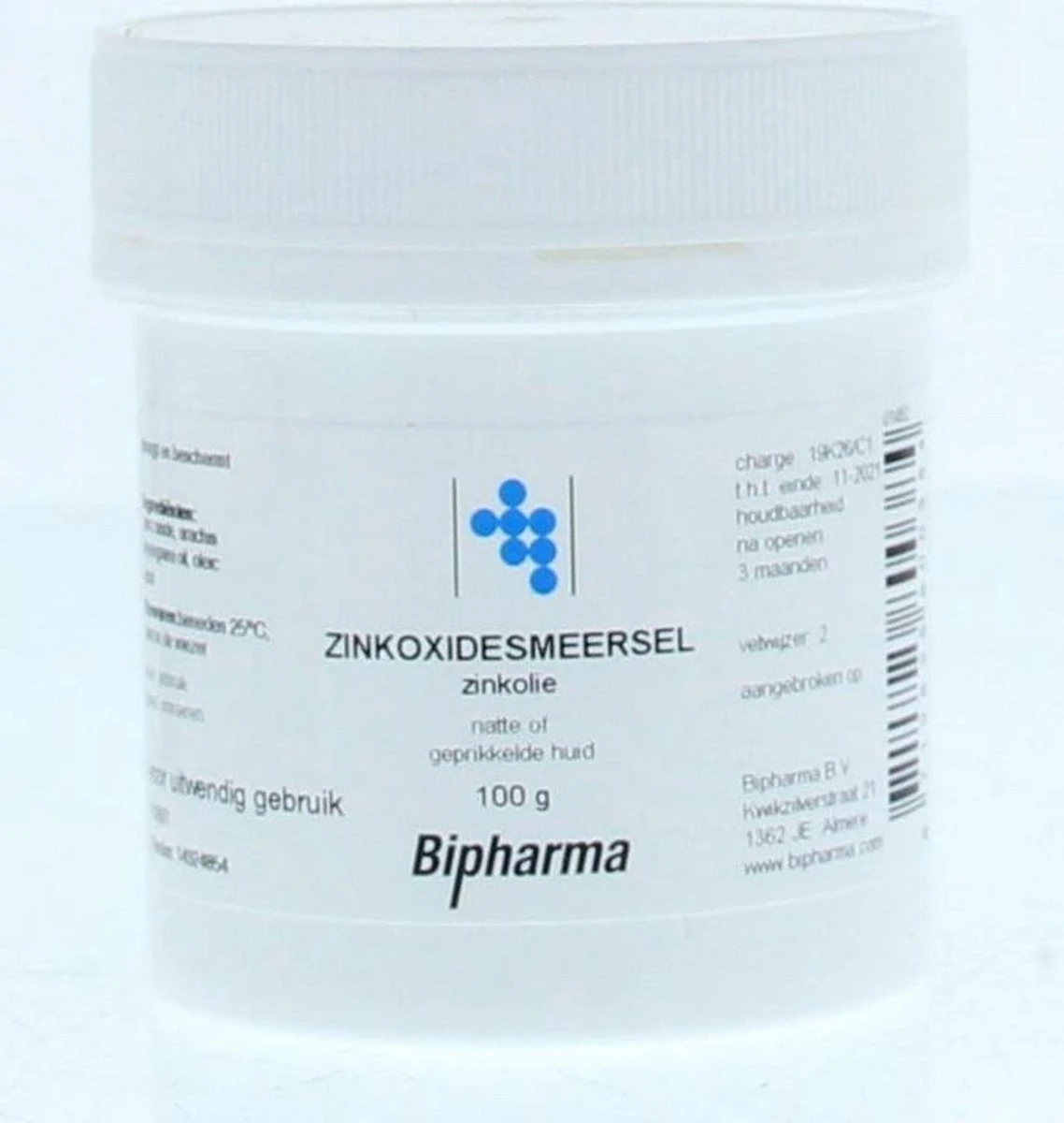 Zinkoxidesmeersel Zinkolie 4 Zinkoxidesmeersel Zinkolie - Afbeelding 2