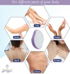 Livingful Premium Crystal Hair Removal • Pijnloos Ontharing Epileerapparaat Voor Armen Benen Rug• Mannen En Vrouwen • Epilator Voor Langdurige Ontharing • Snelle En Gemakkelijke Exfoliërende Ontharin • Haarverwijderaar • Kristalpad • Zijdezachte Huid 11 Livingful Premium Crystal Hair Removal • Pijnloos Ontharing Epileerapparaat Voor Armen Benen Rug• Mannen En Vrouwen • Epilator Voor Langdurige Ontharing • Snelle En Gemakkelijke Exfoliërende Ontharin • Haarverwijderaar • Kristalpad • Zijdezachte Huid -Lichaamsverzorging Winkel 1141x1200 7