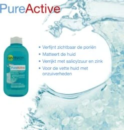 Garnier Skinactive Face Skin Naturals Pure Active - 3 X 200ml - Reinigingslotion 14 Garnier Skinactive Face Skin Naturals Pure Active - 3 X 200ml - Reinigingslotion -Lichaamsverzorging Winkel 1143x1200 2
