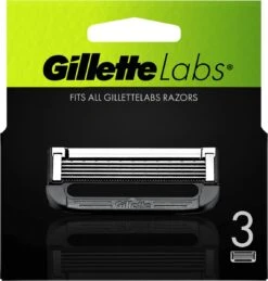 Gillette® Gillette Navulmesjes Voor GilletteLabs - Exfoliating Bar En Heated Razor - 3 Scheermesjes -Lichaamsverzorging Winkel 1143x1200 3