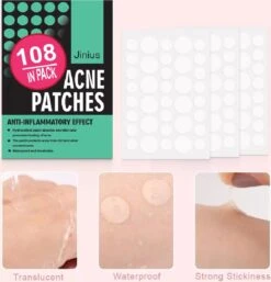 Jinius ® - Pimple Patches - Pimple Patch - Acne Patch - Puisten Verwijderaar - Puisten Pleister - Acne Pleister - Acne Sticker - Puistjes Verwijderen - 108 Stuks -Lichaamsverzorging Winkel 1154x1200 7