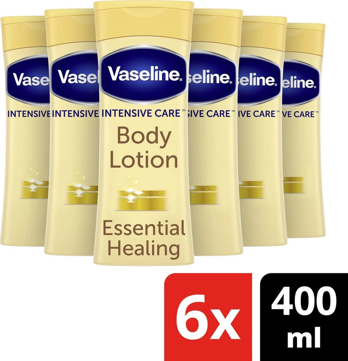 Vaseline® Vaseline Bodylotion Essential Healing - 6 X 400 Ml - Voordeelverpakking 5 Vaseline® Vaseline Bodylotion Essential Healing - 6 X 400 Ml - Voordeelverpakking - Afbeelding 3