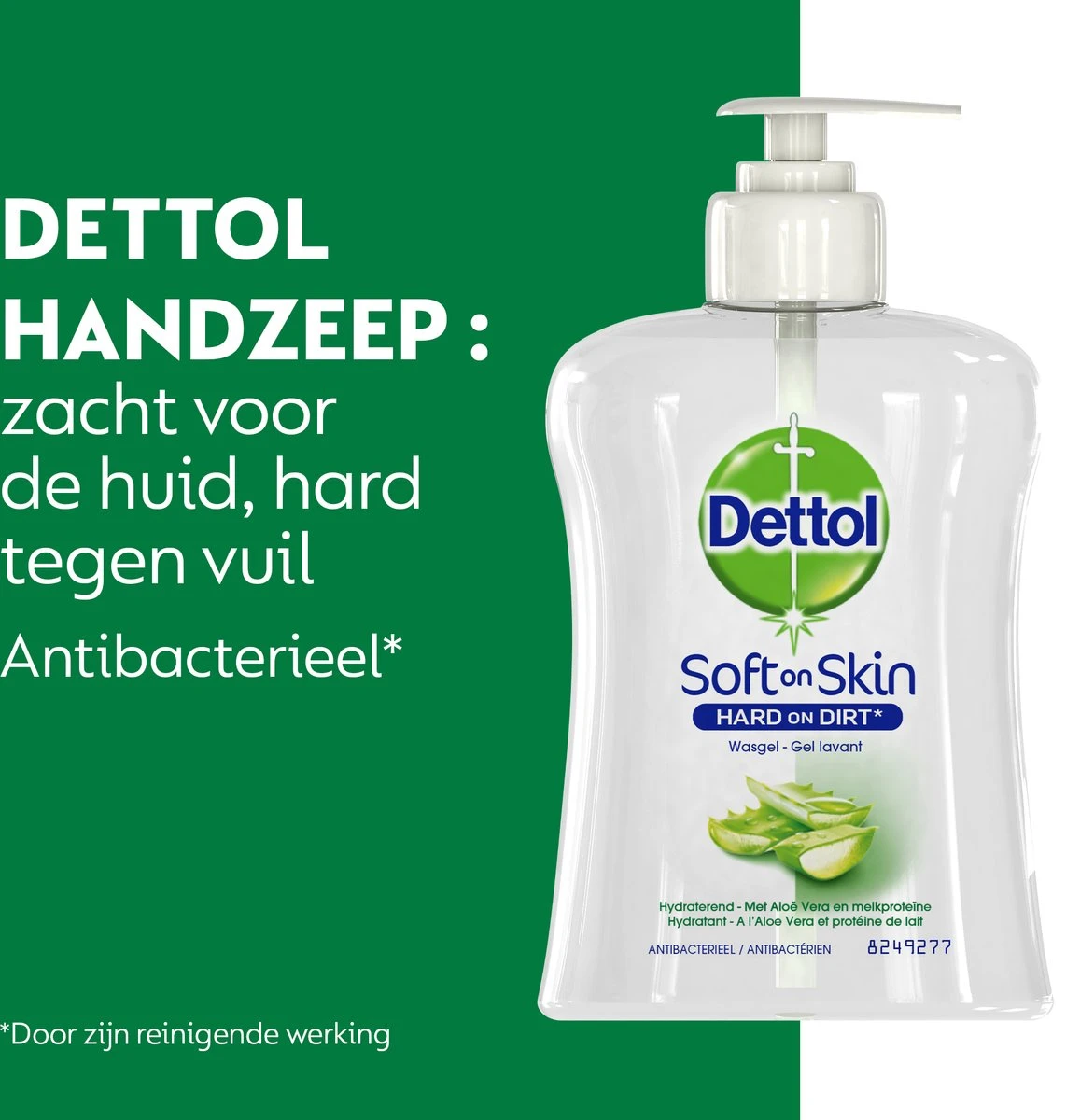 Dettol - Handzeep - Antibacterieel - Verzachtend - Aloë Vera - 6 X 250 Ml 7 Dettol - Handzeep - Antibacterieel - Verzachtend - Aloë Vera - 6 X 250 Ml - Afbeelding 5