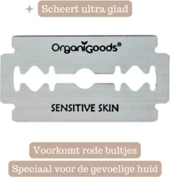 OrganiGoods Safety Razor Blades - 50 Stuks - Mesjes - Platinum Scheermesjes - Navulling Mesjes - Alle Lichaamsdelen - Double Edge Blade Scheermes - Zero Waste 15 OrganiGoods Safety Razor Blades - 50 Stuks - Mesjes - Platinum Scheermesjes - Navulling Mesjes - Alle Lichaamsdelen - Double Edge Blade Scheermes - Zero Waste -Lichaamsverzorging Winkel 1158x1200 4