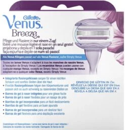Gillette Venus Comfortglide Breeze Scheermesjes Voor Vrouwen - 4 Navulmesjes -Lichaamsverzorging Winkel 1158x1200 5