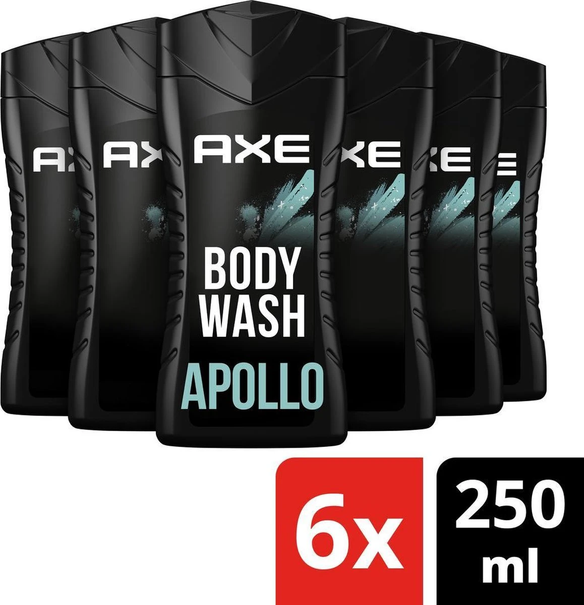 Axe Apollo Showergel - 6 X 250 Ml - Voordeelverpakking 4 Axe Apollo Showergel - 6 X 250 Ml - Voordeelverpakking - Afbeelding 2