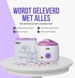 Premium Wax Set Inclusief 400gr Wax Bonen - Pre- & After-Wax Spray - 20 Aanbreng Spatels -Lichaamsverzorging Winkel 1159x1200 2