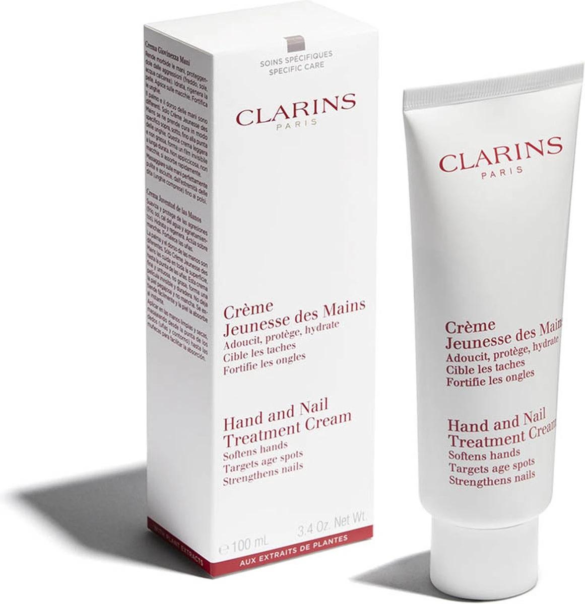 Clarins Hand & Nail Treatment Cream Handcrème - 100 Ml 9 Clarins Hand & Nail Treatment Cream Handcrème - 100 Ml - Afbeelding 7