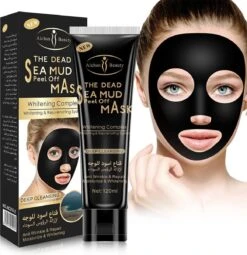 Aichun Beauty The Dead Sea Mud Peel Off Mask - Tegen Mee-Eters En Verstopte Poriën - Acne - Natuurlijk Product - 120ML -Lichaamsverzorging Winkel 1164x1200