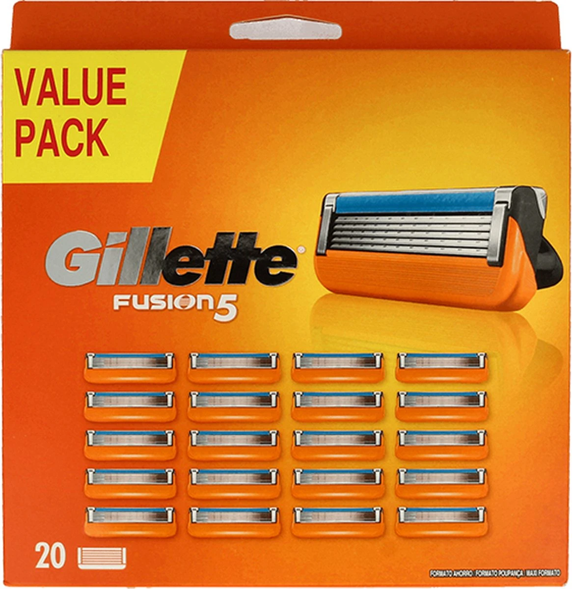 Gillette® Gillette Fusion 5 - 20 Stuks - Scheermesjes 3 Gillette® Gillette Fusion 5 - 20 Stuks - Scheermesjes