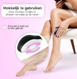 Cheveux Crystal Hair Removal – Scrubi - Kristal Ontharing Benen – Kristalpad Haarverwijderaar Voor Vrouwen – Hair Eraser – Bleame -Lichaamsverzorging Winkel 1169x1200 5
