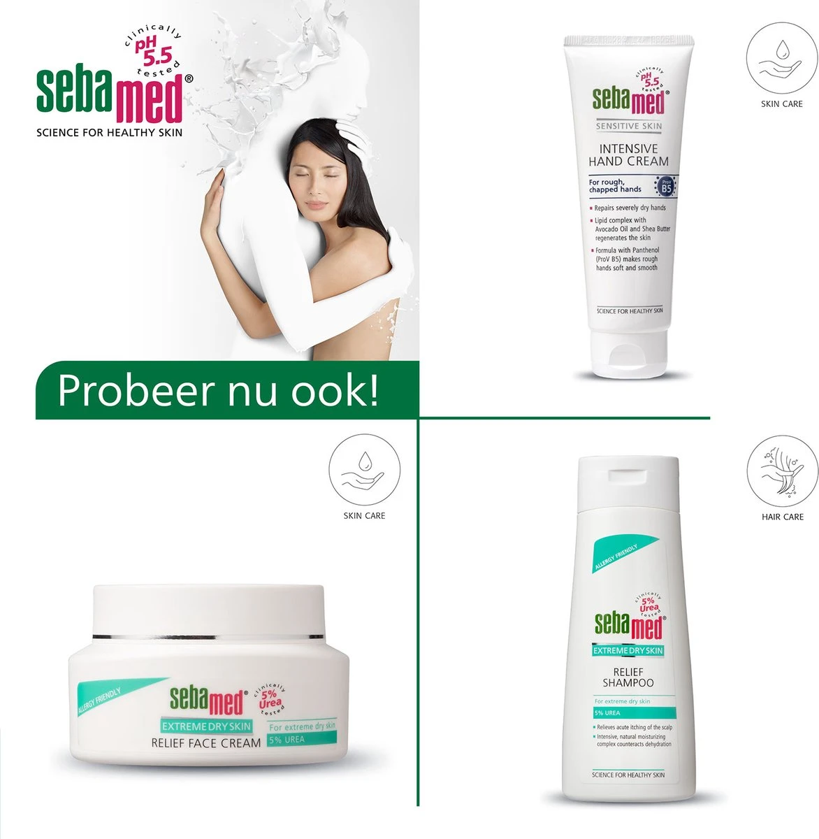 Sebamed Extreme Dry Urea Repair - Lotion 10% - Huidverzorging - 200 Ml 7 Sebamed Extreme Dry Urea Repair - Lotion 10% - Huidverzorging - 200 Ml - Afbeelding 5