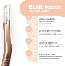BLNL Metalen Dermaplaning 6x Wenkbrauw Scheermesje Mesje Van Metaal - Scheermes Gezicht Intieme Streek - Wenkbrauw Trimmer Epileren Eyebrow Razor Razors -Lichaamsverzorging Winkel 1172x1200 6