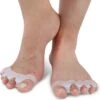 KWOEE Teenspreider - Hallux Valgus Siliconen Teencorrector - 5 Tenen - 2 Stuks Wit 2 KWOEE Teenspreider - Hallux Valgus Siliconen Teencorrector - 5 Tenen - 2 Stuks Wit -Lichaamsverzorging Winkel 1176x1200 1