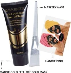 MABOX | 24k Gold Peel-Off Mask| Collagenen Goud Masker | Anti-Rimpel Gezichtsmasker -Lichaamsverzorging Winkel 1176x1200 7