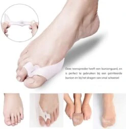 {Feetz} Hallux Valgus Bunion Protector & Corrector - SET VAN 8 STUKS – Voetverzorging & Teenspreider Teenspalk – Voorvoetzolen Siliconen Set Ter Correctie Van Tenenstand. Inclusief Teenband & Massagebal Voor Spierversterkende Oefeningen 13 {Feetz} Hallux Valgus Bunion Protector & Corrector - SET VAN 8 STUKS – Voetverzorging & Teenspreider Teenspalk – Voorvoetzolen Siliconen Set Ter Correctie Van Tenenstand. Inclusief Teenband & Massagebal Voor Spierversterkende Oefeningen -Lichaamsverzorging Winkel 1178x1200