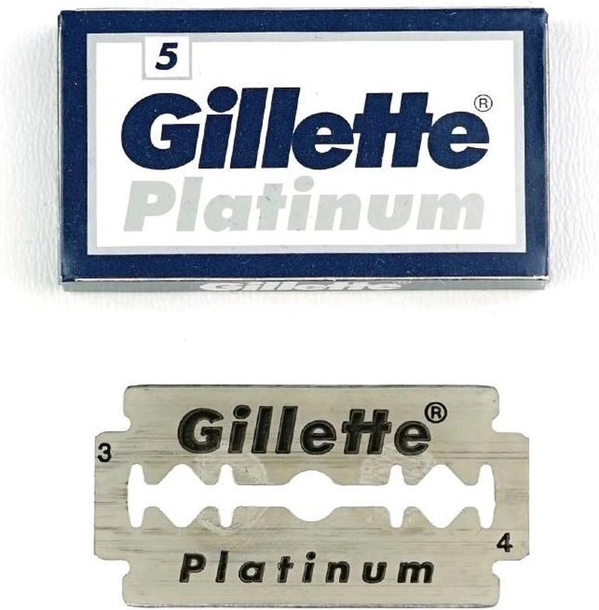 Gillette® Gillette Platinum Scheermesjes 20 Stuks 3 Gillette® Gillette Platinum Scheermesjes 20 Stuks