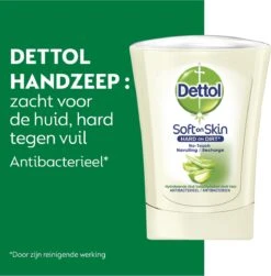 Dettol - Automatische Zeepdispenser No Touch & 3x250ml Handzeep No Touch Navulling - Aloe Vera 14 Dettol - Automatische Zeepdispenser No Touch & 3x250ml Handzeep No Touch Navulling - Aloe Vera -Lichaamsverzorging Winkel 1182x1200