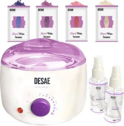 Premium Wax Set Inclusief 400gr Wax Bonen - Pre- & After-Wax Spray - 20 Aanbreng Spatels