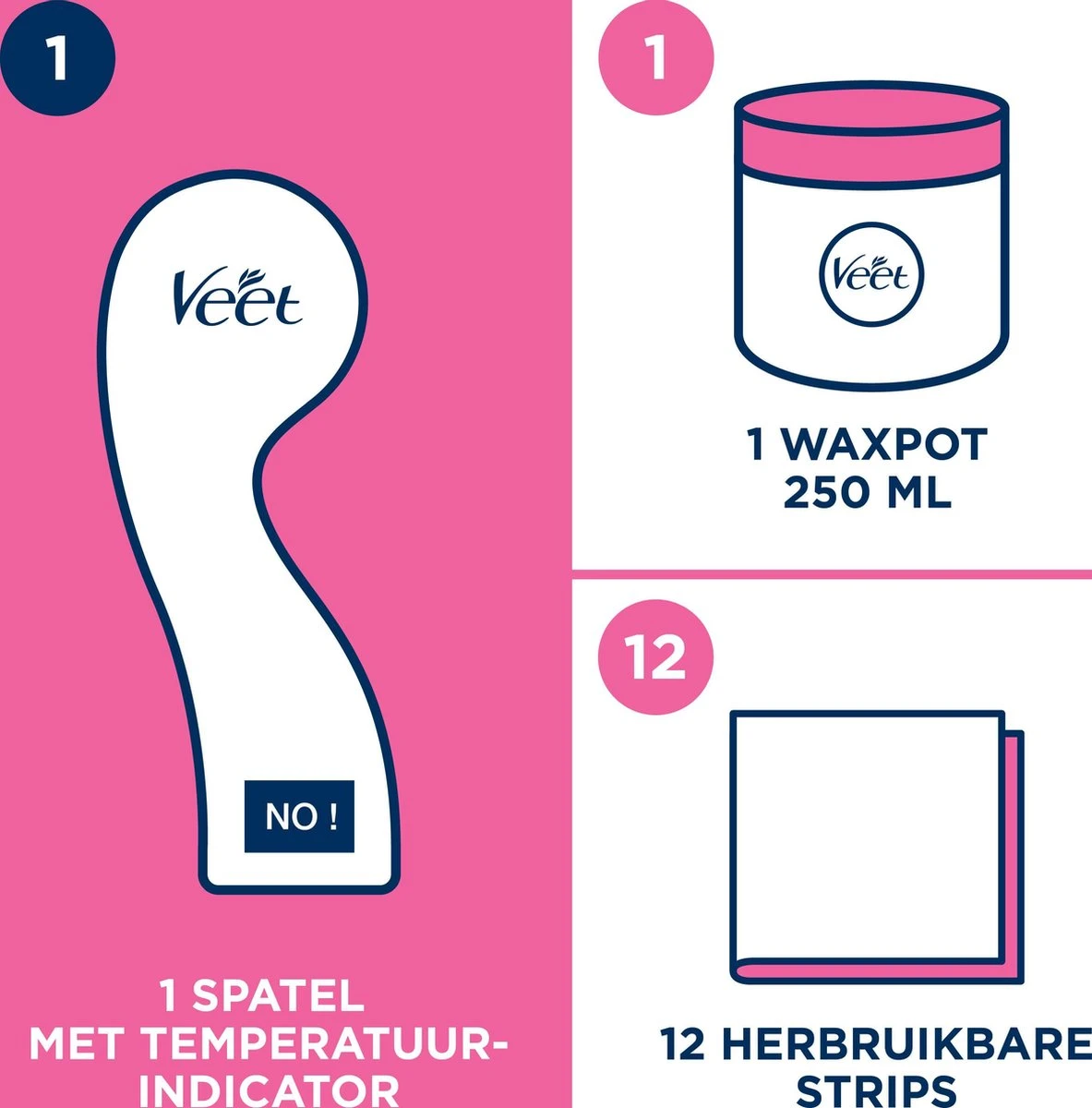Veet - Warme Wax - Orientaalse Ontharings Wax - Minima - Arganolie - 250 Ml 6 Veet - Warme Wax - Orientaalse Ontharings Wax - Minima - Arganolie - 250 Ml - Afbeelding 4