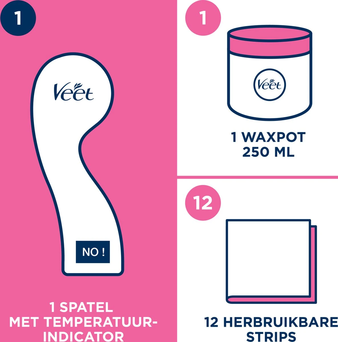 Veet - Warme Wax - Orientaalse Ontharings Wax - Minima - Groene Thee - 250 Ml 7 Veet - Warme Wax - Orientaalse Ontharings Wax - Minima - Groene Thee - 250 Ml - Afbeelding 5