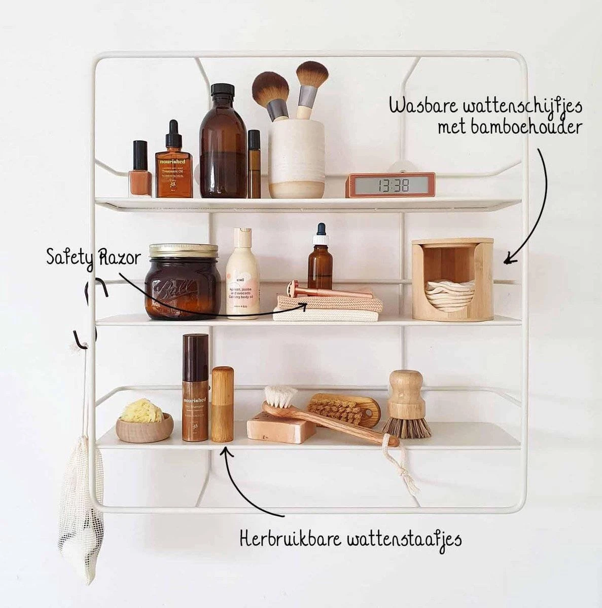 16 Herbruikbare Wattenschijfjes + Bamboe Houder - 12x Dagelijks 4x Scrub 4 Laags - Wasbare Wattenschijfjes Makeup Pads Zero Waste 18 16 Herbruikbare Wattenschijfjes + Bamboe Houder - 12x Dagelijks 4x Scrub 4 Laags - Wasbare Wattenschijfjes Makeup Pads Zero Waste - Afbeelding 16