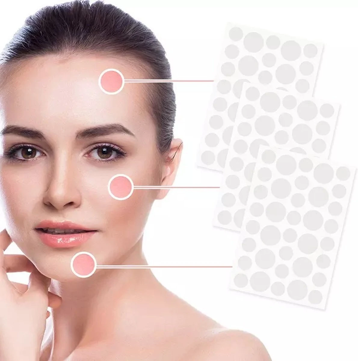 Pimple Patches - Acne Patches - Pimple Patch - Puisten Pleisters - Acne Pleister - 108 Stuks 6 Pimple Patches - Acne Patches - Pimple Patch - Puisten Pleisters - Acne Pleister - 108 Stuks - Afbeelding 4