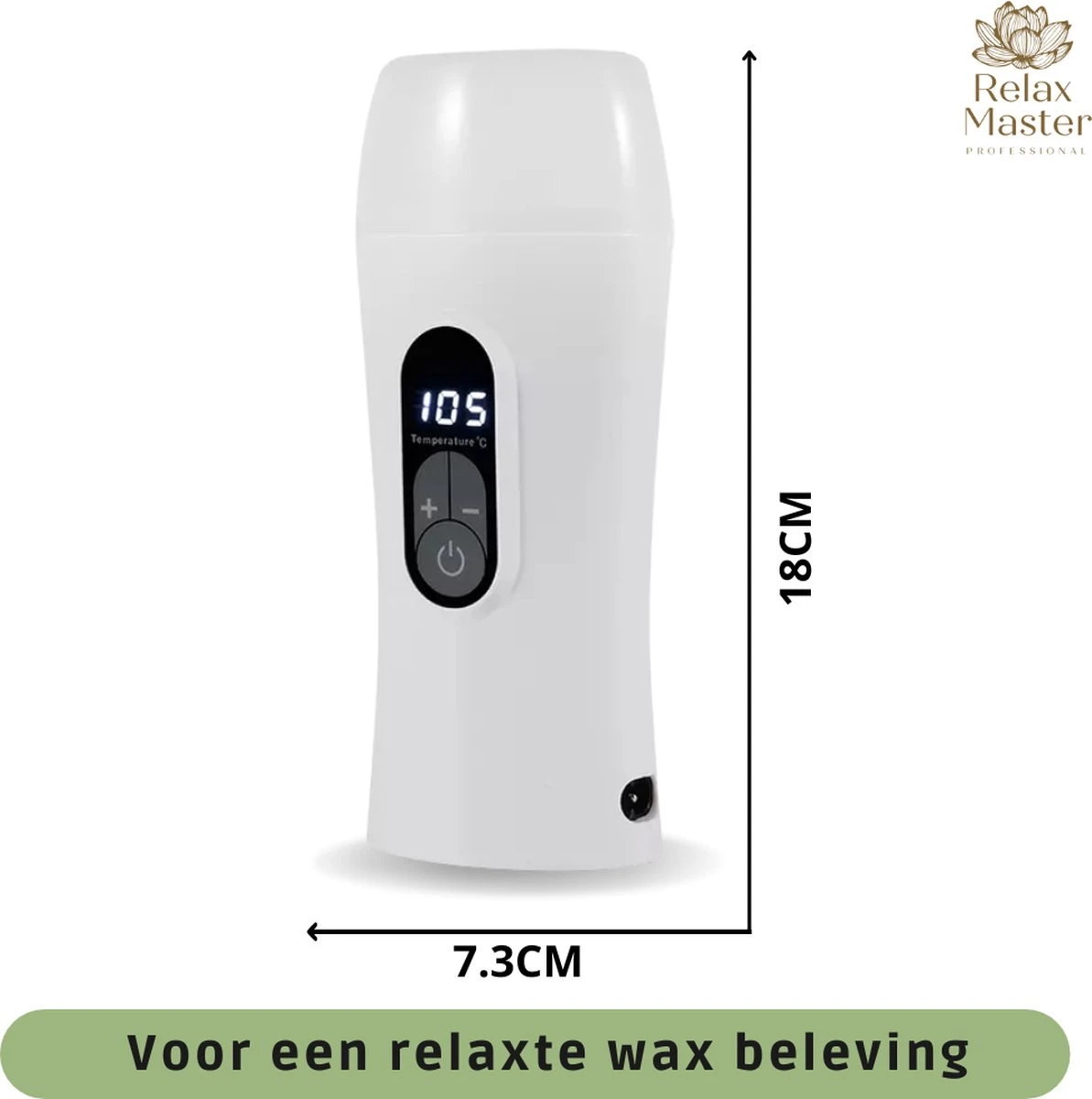 Wax Apparaat Vernieuwende Digitale Wax Roller - Wax Patroon Verwarmer - Wax Roller Kit Incl. 2 Aloe Vera Vullingen, After Wax & Waxstrips - Waxroller - Ontharen Voor Man En Vrouw 4 Wax Apparaat Vernieuwende Digitale Wax Roller - Wax Patroon Verwarmer - Wax Roller Kit Incl. 2 Aloe Vera Vullingen, After Wax & Waxstrips - Waxroller - Ontharen Voor Man En Vrouw - Afbeelding 2