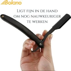 Bolano® Premium Shavette Open Scheermes Black Wood + 50 Single Edge Scheermesjes - Klassiek Barbiersmes Straight Razor Voor Mannen - Cut Throat Razor Nekmes - Klassiek Klap Scheermes - Safety Razor Feather Mes 12 Bolano® Premium Shavette Open Scheermes Black Wood + 50 Single Edge Scheermesjes - Klassiek Barbiersmes Straight Razor Voor Mannen - Cut Throat Razor Nekmes - Klassiek Klap Scheermes - Safety Razor Feather Mes -Lichaamsverzorging Winkel 1196x1200 14