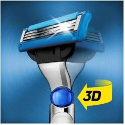 Gillette® Gillette Mach3 Turbo 3D Scheersysteem Scheermesjes -Lichaamsverzorging Winkel 1198x1200 25