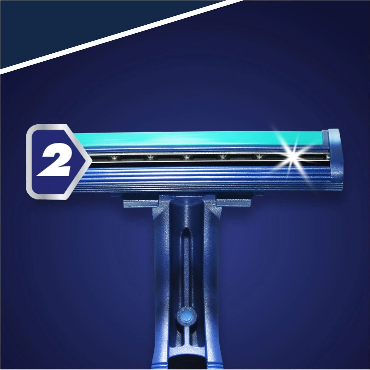 Gillette® Gillette BlueII Plus Wegwerpmesjes Mannen - 20 Stuks 4 Gillette® Gillette BlueII Plus Wegwerpmesjes Mannen - 20 Stuks - Afbeelding 2