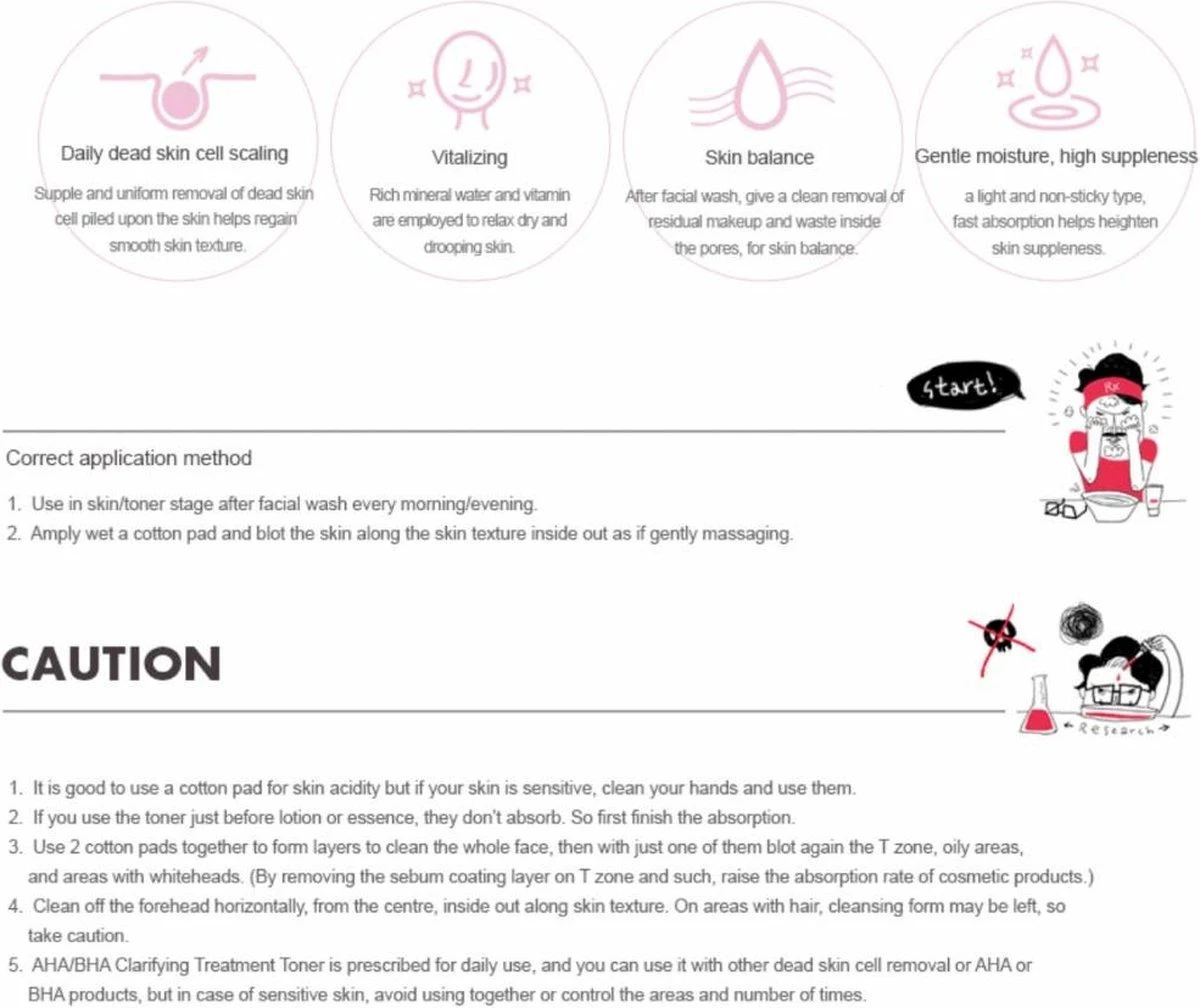 COSRX - AHA/BHA Clarifying Treatment Toner 6 COSRX - AHA/BHA Clarifying Treatment Toner - Afbeelding 4
