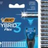 BIC Hybrid 3 Flex Scheermesjes Voor Mannen - 12 Navulmesjes - Geen Houder -Lichaamsverzorging Winkel 1200x1011 2