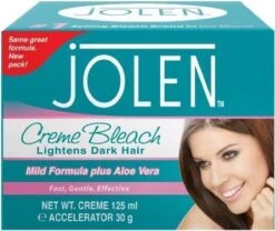 Jolen Ontkleurings Crème Bleach - Mild Aloë Vera - 125 Ml