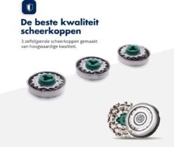 3 Scheerkoppen Geschikt Voor Philips 9000 Serie – SH90 / 52 Norelco RQ12 – Scheerhoofd – Scheermesjes - Shaving Blades -Lichaamsverzorging Winkel 1200x1016 3
