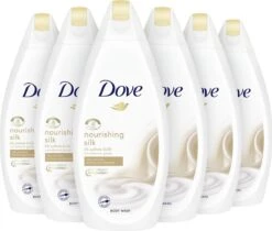 Dove Silk Douchegel - 6 X 500ml - Voordeelverpakking