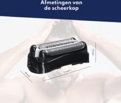 Universele Scheerkop Geschikt Voor Braun Series 3 32b – Vervangend Scheerblad Braun – Zwarte Cassette -Lichaamsverzorging Winkel 1200x1022 1