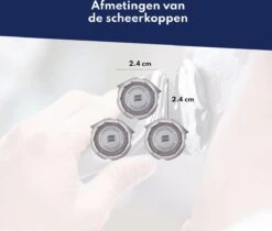 3 Scheerkoppen Geschikt Voor Philips 5000 Serie SH50/50 – Scheerkoppen Set – Scheer Opzetkoppen – Voor Phillips SH50/51/52 Shaving Blades – 3 Stuks -Lichaamsverzorging Winkel 1200x1022 3