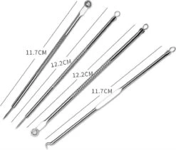 Merkloos Mee-eters Verwijderen - Blackhead Remover - Professionele Kit - 4 Luxe Lepels - Mee Eter Lepel - Comedonenlepel - Puistenset 9 Merkloos Mee-eters Verwijderen - Blackhead Remover - Professionele Kit - 4 Luxe Lepels - Mee Eter Lepel - Comedonenlepel - Puistenset -Lichaamsverzorging Winkel 1200x1027