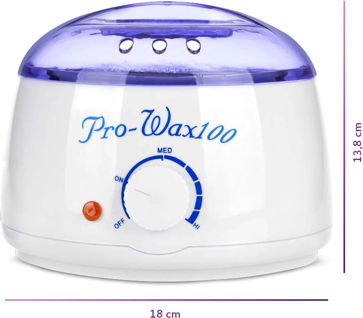 Wax Apparaat Voor Ontharen Van Lichaam - Wax Verwarmer - Wit 11 Wax Apparaat Voor Ontharen Van Lichaam - Wax Verwarmer - Wit - Afbeelding 9