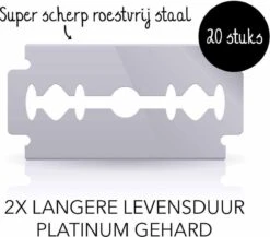 Bamboozy Safety Razor + 20 Scheermesjes Aluminium Zwart Black Unisex Voor Mannen Vrouwen Scheermes 26 Bamboozy Safety Razor + 20 Scheermesjes Aluminium Zwart Black Unisex Voor Mannen Vrouwen Scheermes -Lichaamsverzorging Winkel 1200x1053 2