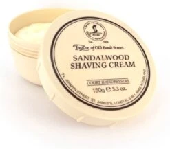 Taylor Of Old Bond Street Sandalwood Shaving Cream 150 Gr. -Lichaamsverzorging Winkel 1200x1053 3