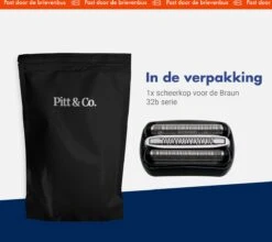 Universele Scheerkop Geschikt Voor Braun Series 3 32b – Vervangend Scheerblad Braun – Zwarte Cassette -Lichaamsverzorging Winkel 1200x1070 4