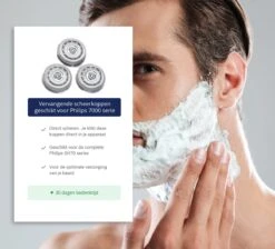 3 Scheerkoppen Geschikt Voor Philips 7000 Serie SH70 – Scheerkoppen Set – Scheermesjes – Scheer Opzetkoppen – Voor Phillips SH70 Shaving Blades – 3 Stuks -Lichaamsverzorging Winkel 1200x1087 19