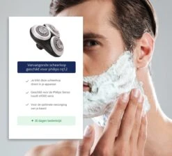 Scheerkop Geschikt Voor Philips SensoTouch S9000 – RQ12/70 RQ12/50 SH90 – Scheerkoppen – Scheermesjes – Scheerhoofd – Zwart -Lichaamsverzorging Winkel 1200x1087 32