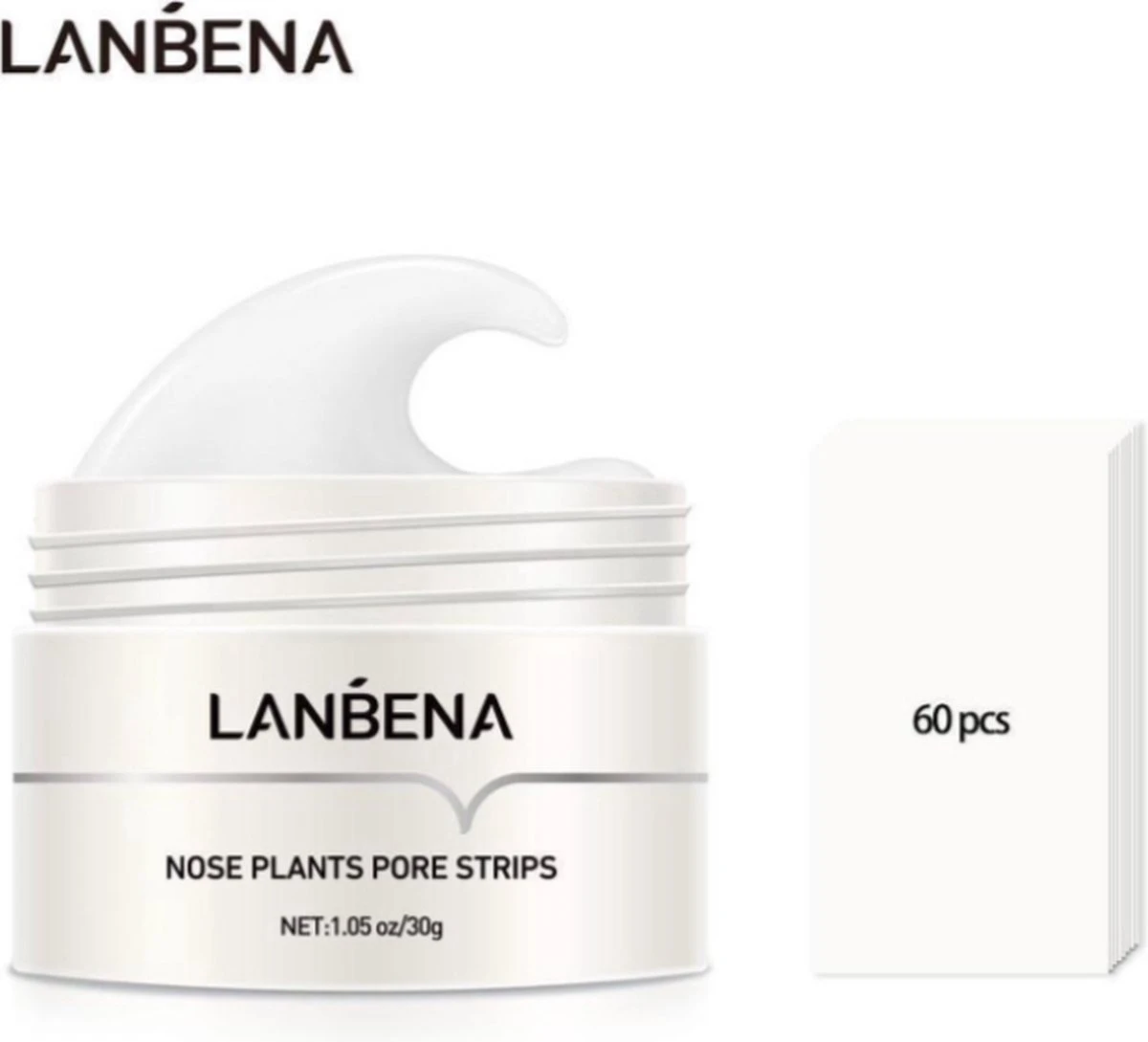 Lanbena Strips - Blackhead - Anti Mee-eters - Grove Poriën - Mee-eters Verwijderen - Acne - Huidverzorging 3 Lanbena Strips - Blackhead - Anti Mee-eters - Grove Poriën - Mee-eters Verwijderen - Acne - Huidverzorging