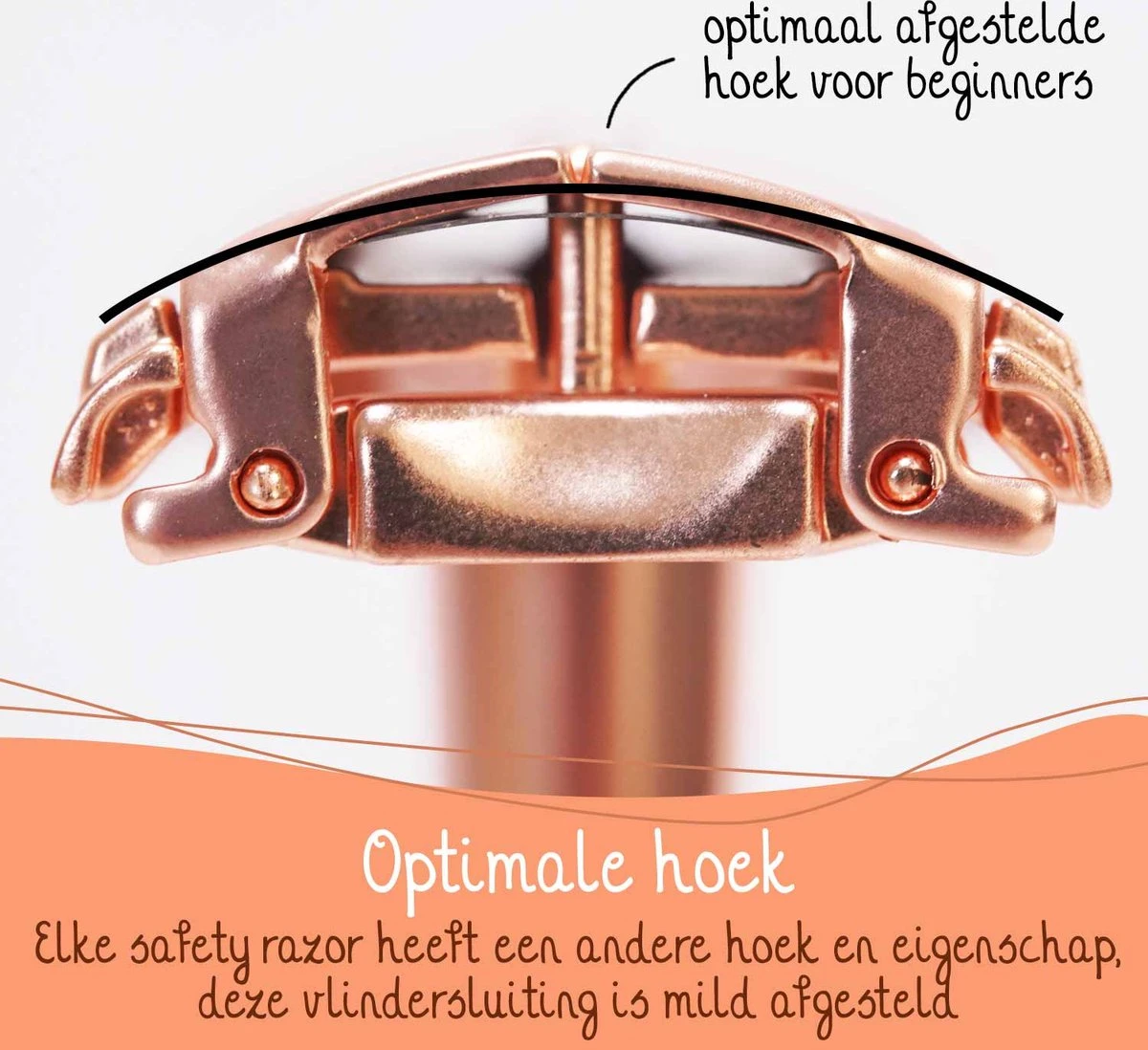 Bamboozy Safety Razor RVS Vlinder + Houder + 20 Scheermesjes Rose Gold Goud Voor Vrouwen Dames Mannen Double Edge Zero Waste Duurzaam Scheren 13 Bamboozy Safety Razor RVS Vlinder + Houder + 20 Scheermesjes Rose Gold Goud Voor Vrouwen Dames Mannen Double Edge Zero Waste Duurzaam Scheren - Afbeelding 11